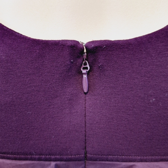 🅱️🅾️G🅾️ BCBG purple ruffles sleeveless dress - Picture 7 of 10